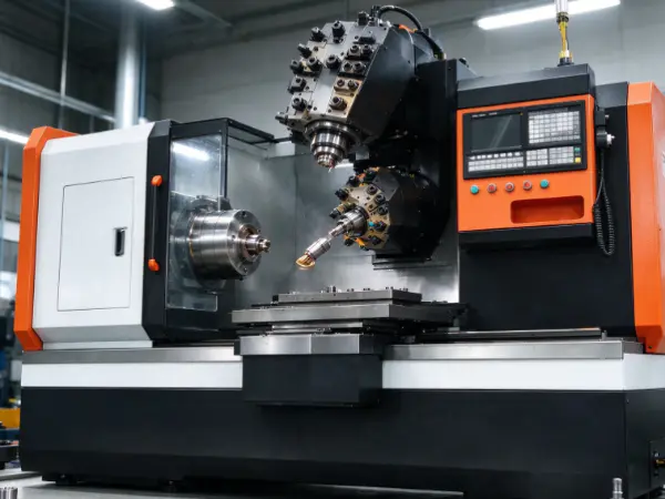 Twin Turret CNC Lathe